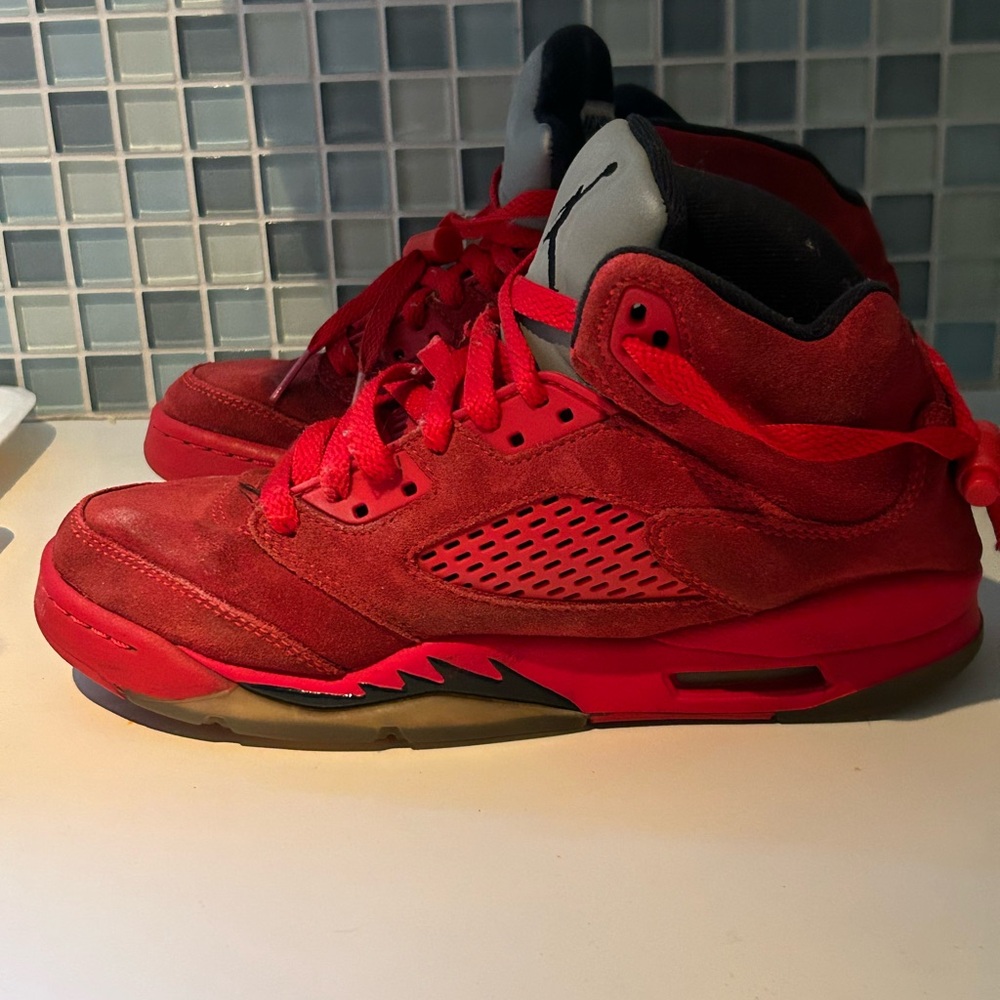 Red Athletic Sneakers